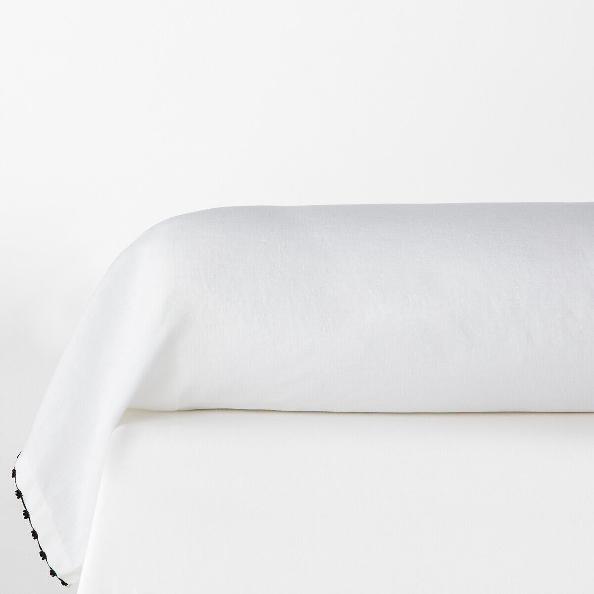 La Redoute Interieurs Fronha de travesseiro em linho lavado, Léone   Branco