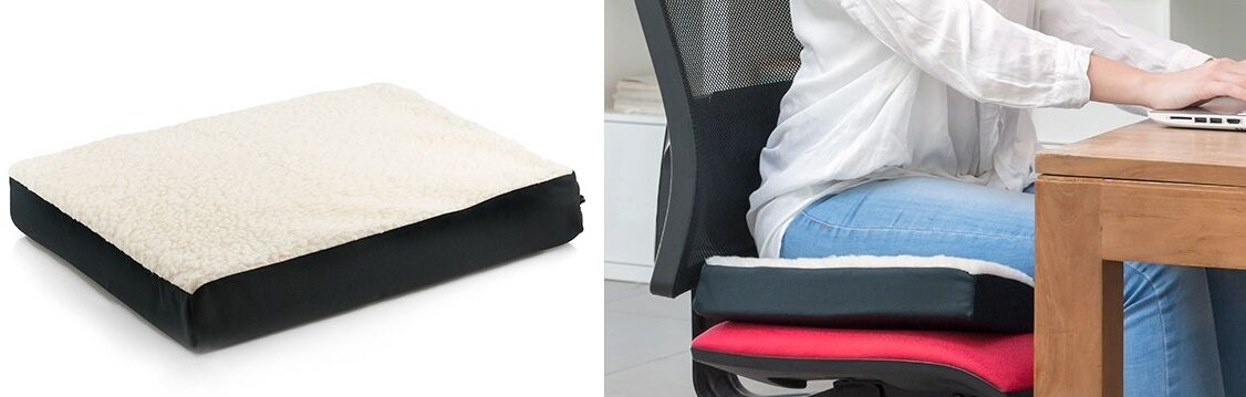 Innovagoods Almofada Ergonómica Em Gel C/ Capa Para Superfícies Duras (casa/carro) - Innovagoods