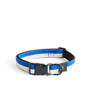 Hay - Hay Dogs Collar Flat M/l Blue, Off-White - Vit,Blå - Träningsredskap