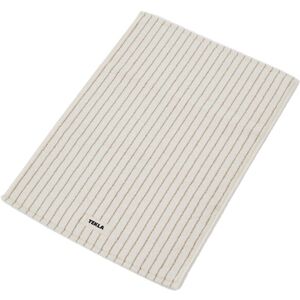 Tekla - Bath Mat 70x50, Sienna Stripes - Beige,Vit