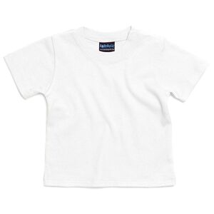 T-shirt med Axelknäppning Ekologisk   Baby60/66clVit Vit
