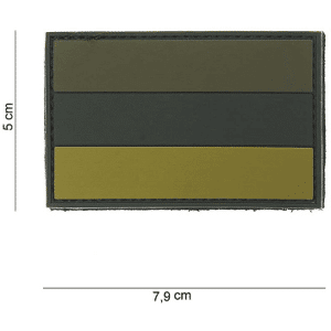 101 INC PVC Patch - Russian Flag (Färg: Grön)