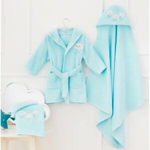 Harriet Bee Thorne 4 Piece Baby Bathrobe Set 80.0 H x 50.0 W cm