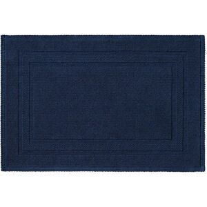 RHOMTUFT Grace Bath Mat blue/black 2.2 H x 70.0 W cm