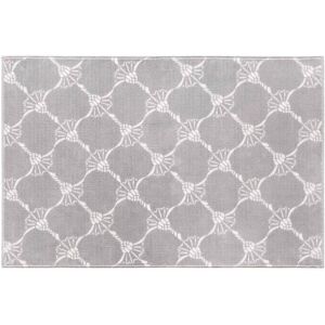 Joop Repetition Bath Mat gray/white 70 x 120cm