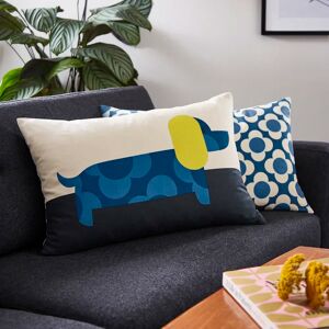 Orla Kiely Dachshund 40X60Cm Feather Cushion blue 40.0 H x 60.0 W x 10.0 D cm