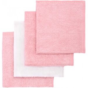 T-TOMI BIO Bamboo Baby Washcloths washcloth Pink 25 x 25 cm 4 pc