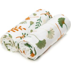 T-TOMI Cloth Towels Ginkgo towel Ginkgo 80x100 cm 2 pc