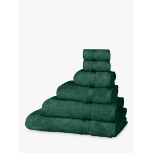 John Lewis Egyptian Cotton Towels - Dark Evergreen - Unisex - Size: Bath Towel