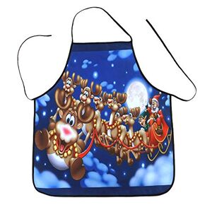 KaloryWee 2018 Sale Clearance Christmas Decoration Waterproof Apron Kitchen Apron Christmas Dinner Party apro