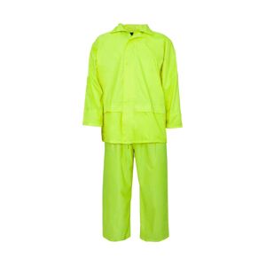 Supertouch 18371-7 Polyester PVC Rainsuit S  Yellow