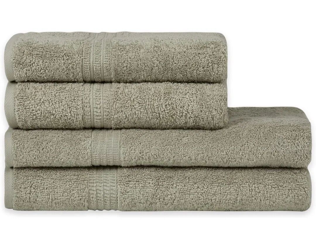 Bown Of London 4 Piece Multi-Size Towel Bale gray/brown 70.0 W cm