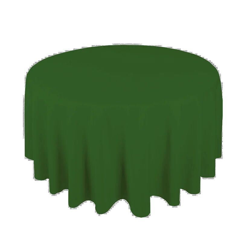 Photos - Bed Linen Symple Stuff R-1PCBurgundy Polyester Tablecloth green 132.3 D cm