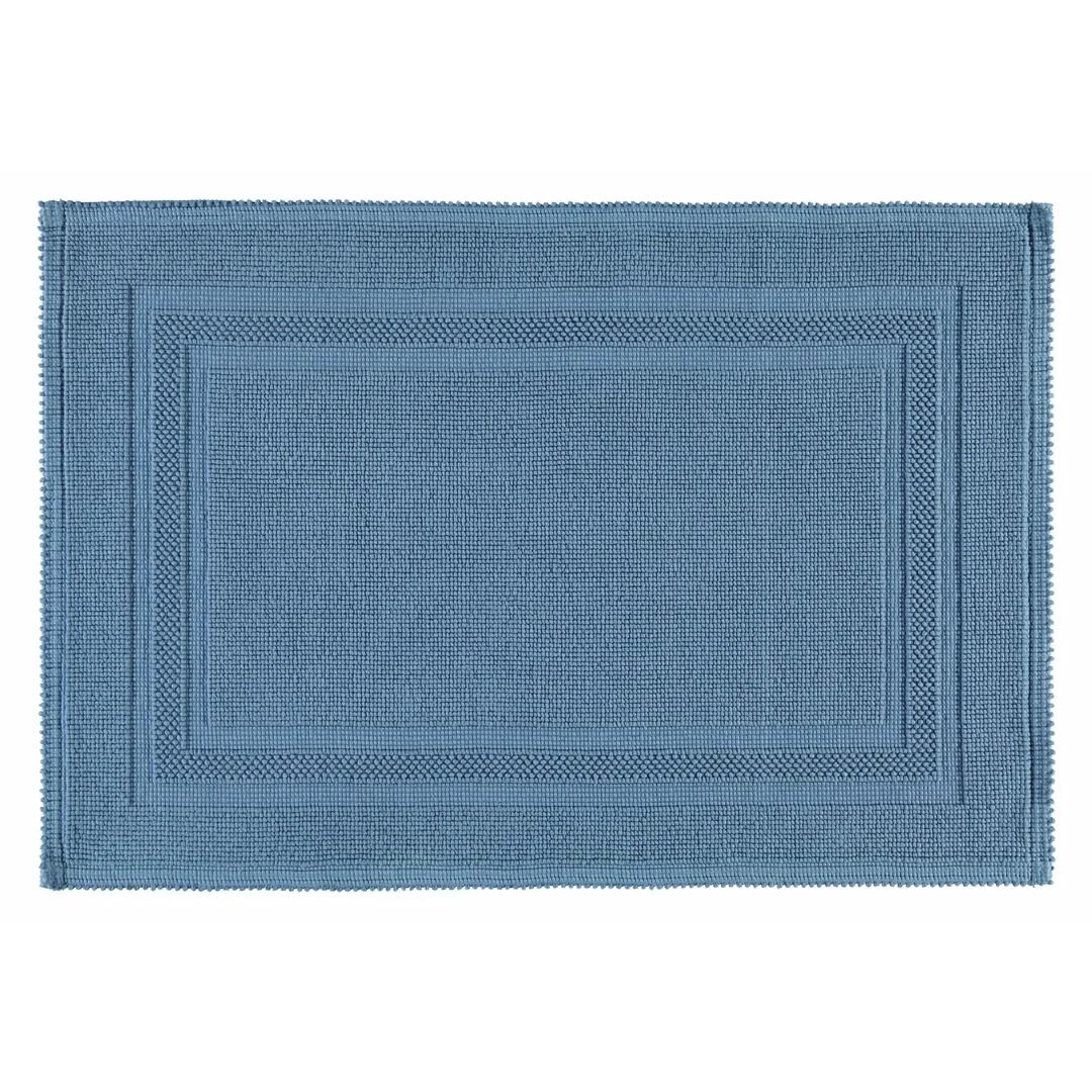 Photos - Towel RHOMTUFT Grace Bath Mat blue 2.2 H x 70.0 W cm