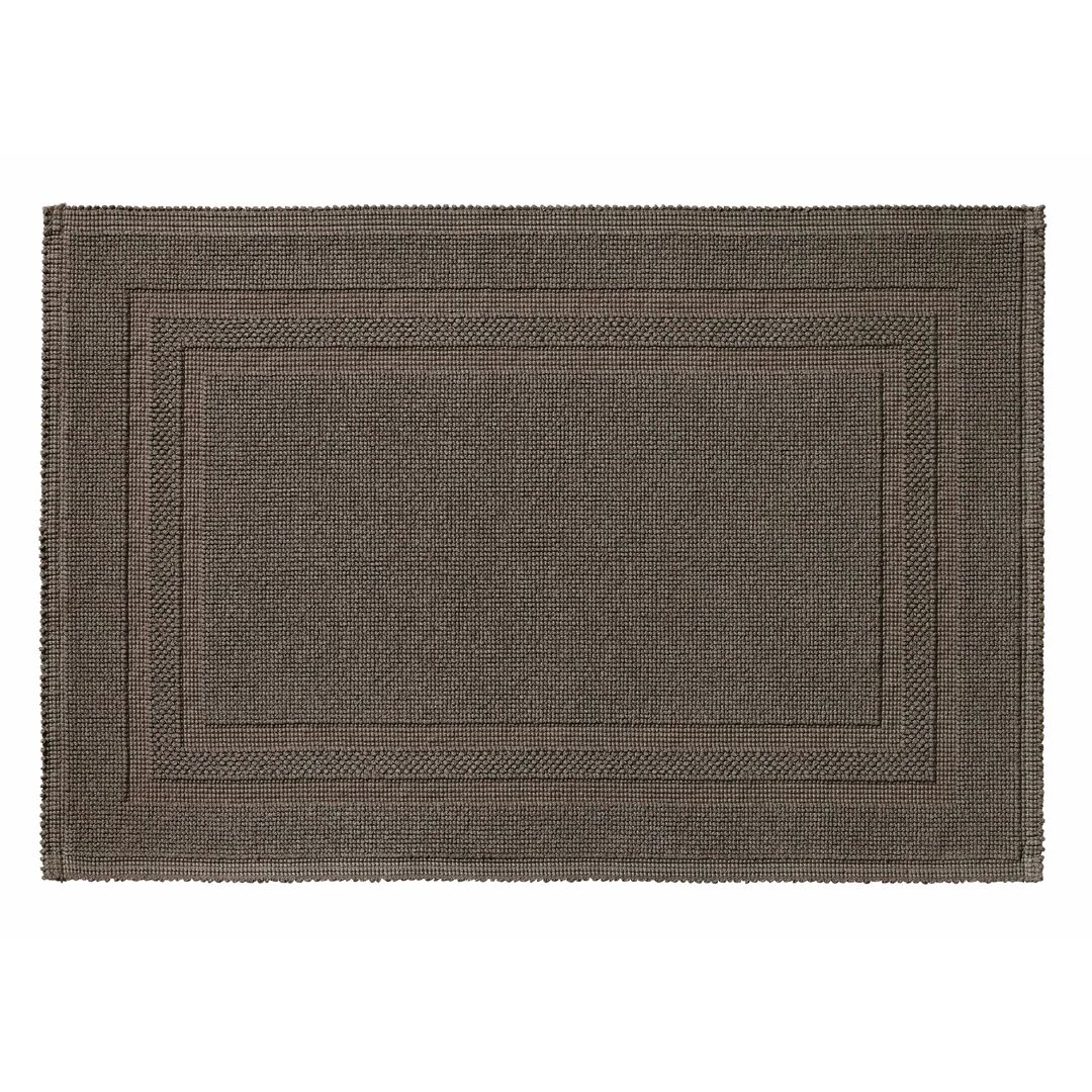 Photos - Towel RHOMTUFT Grace Bath Mat gray/brown 2.2 H x 70.0 W cm