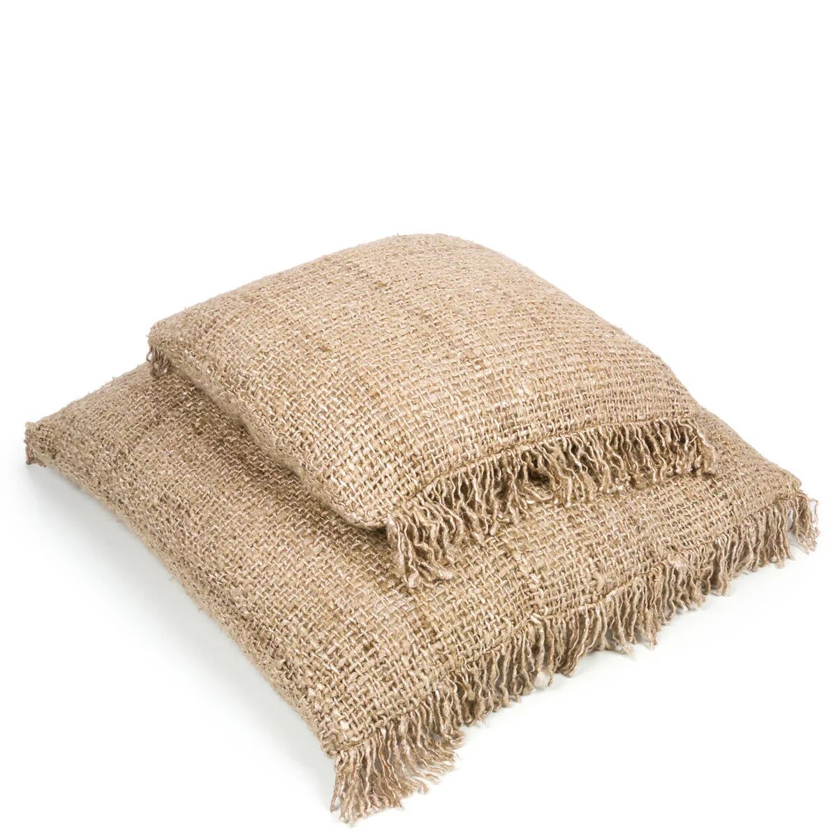 BazarBizar Beige Oh Em Gee Cotton Cushion - Beige / 60cm x 60cm