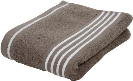 Rio Bath Towel  Colour: Taupe  - Size: 16cm H X 21cm D