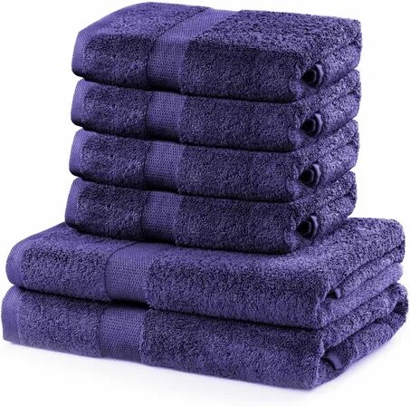 Ebern Designs Darende 6 Piece Towel Bale Ebern Designs Colour: Violet 120cm H x 120cm W