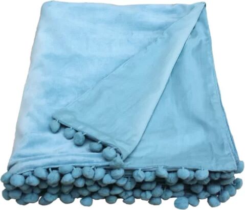 Brayden Studio Reith Blanket Brayden Studio Colour: Duck Egg