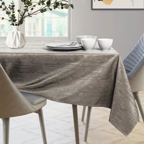 Brayden Studio Avienda Lotus Effect Tablecloth Brayden Studio Colour: Cappuccino, Size: 110cm W x 240cm L  - Size: Large