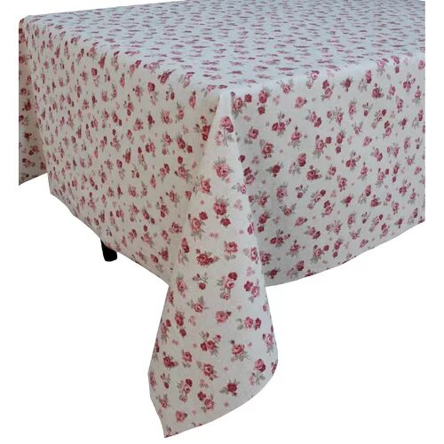 August Grove Living Tablecloth August Grove Size: 200cm W x 138cm L, Colour: Red  - Size: Large