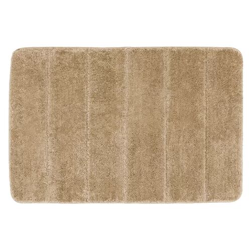 Brayden Studio Steps Bath Mat Brayden Studio Size: 70 x 120cm, Colour: Beige  - Size: 2cm H X 36cm W X 42cm D