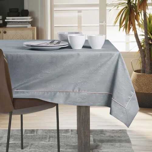 17 Stories Amelia-Brooke Tablecloth 17 Stories Colour: Silver, Size: 130cm W x 180cm L  - Size: Large