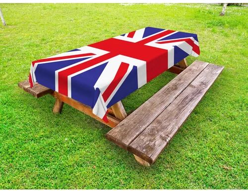 Ebern Designs Mellott Jack British Loyal Tablecloth Ebern Designs  - Size: 40cm H X 40cm W