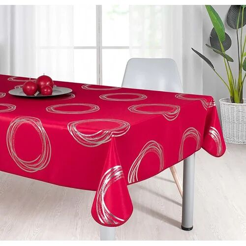 Latitude Run Tatig Tablecloth Latitude Run Colour: Red, Size: 150cm W x 300cm L  - Size: Small