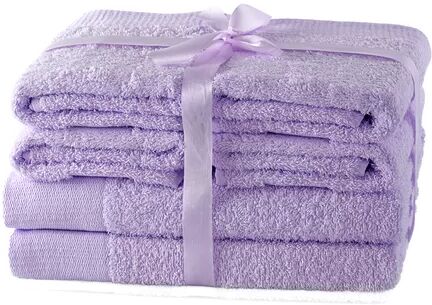 17 Stories Achim 6 Piece Towel Bale 17 Stories Colour: Purple 44 cm H x 54 cm W x 2.2 cm D