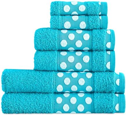 17 Stories Birchard 6 Piece Chemical-free and sustainable Multi-Size Bale 17 Stories Colour: Turquoise