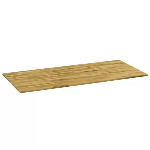 Union Rustic Nixon Solid Oak Wood Table Top Union Rustic  - Size: