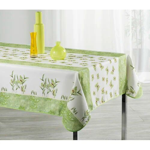 Lily Manor Degroot Butterflies Tablecloth Lily Manor Size: 150cm W x 350cm L  - Size: 40 cm H x 60 cm W