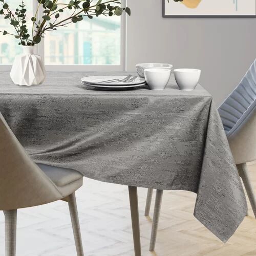 Brayden Studio Arkose Lotus Effect Tablecloth Brayden Studio Colour: Cocoa, Size: 130cm W x 180cm L  - Size: Large