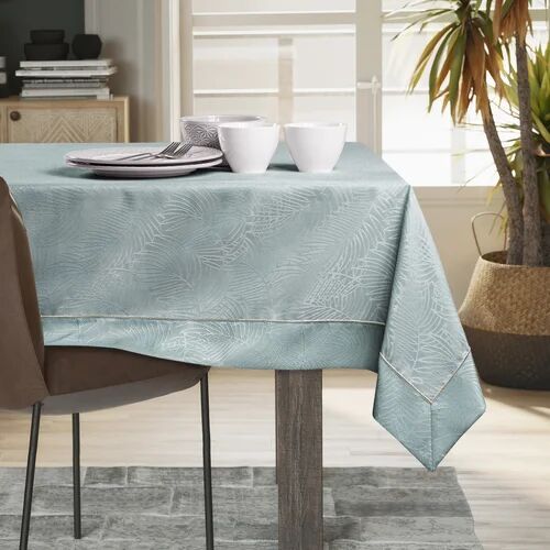 Ebern Designs Laplace Tablecloth Ebern Designs Colour: Mint, Size: 140 cm W x 220 cm L  - Size: Large