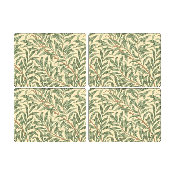 Morris & Co Willow Bough Green Placemats Set of 4