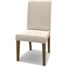 IKEA - Henriksdal Dining Chair Cover (Standard model), Parchment, Linen - Bemz