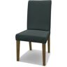 IKEA - Henriksdal Dining Chair Cover (Standard model), Graphite Grey, Cotton - Bemz
