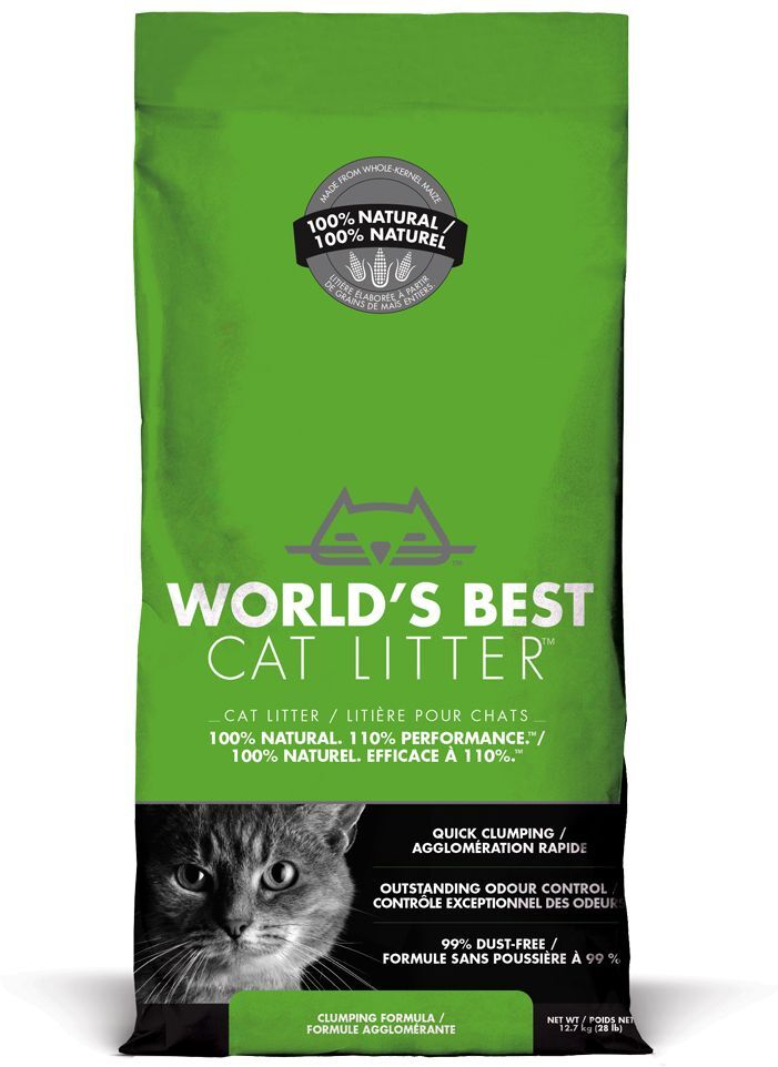 World's Best Cat Litter Katzenstreu - Sparpaket: 2 x 12,7 kg