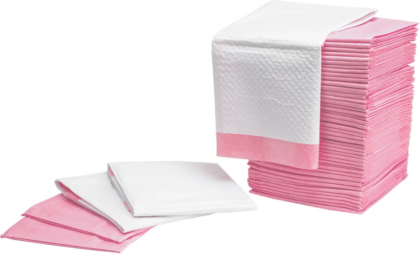 Unbranded Pet Toilet Training Pads 7 Layered PINK X 400pcs