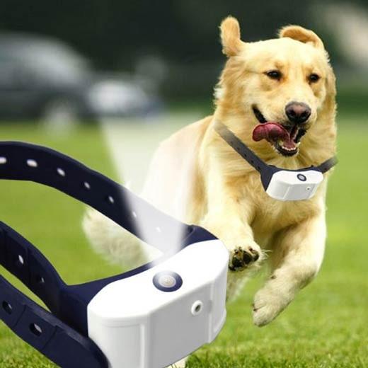 Unbranded Rechargeable Citronella Dog Collar Stop Barking Spray Mist Training