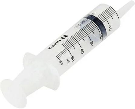 Nipro 50ml Eccentric Catheter Tip Syringe Large