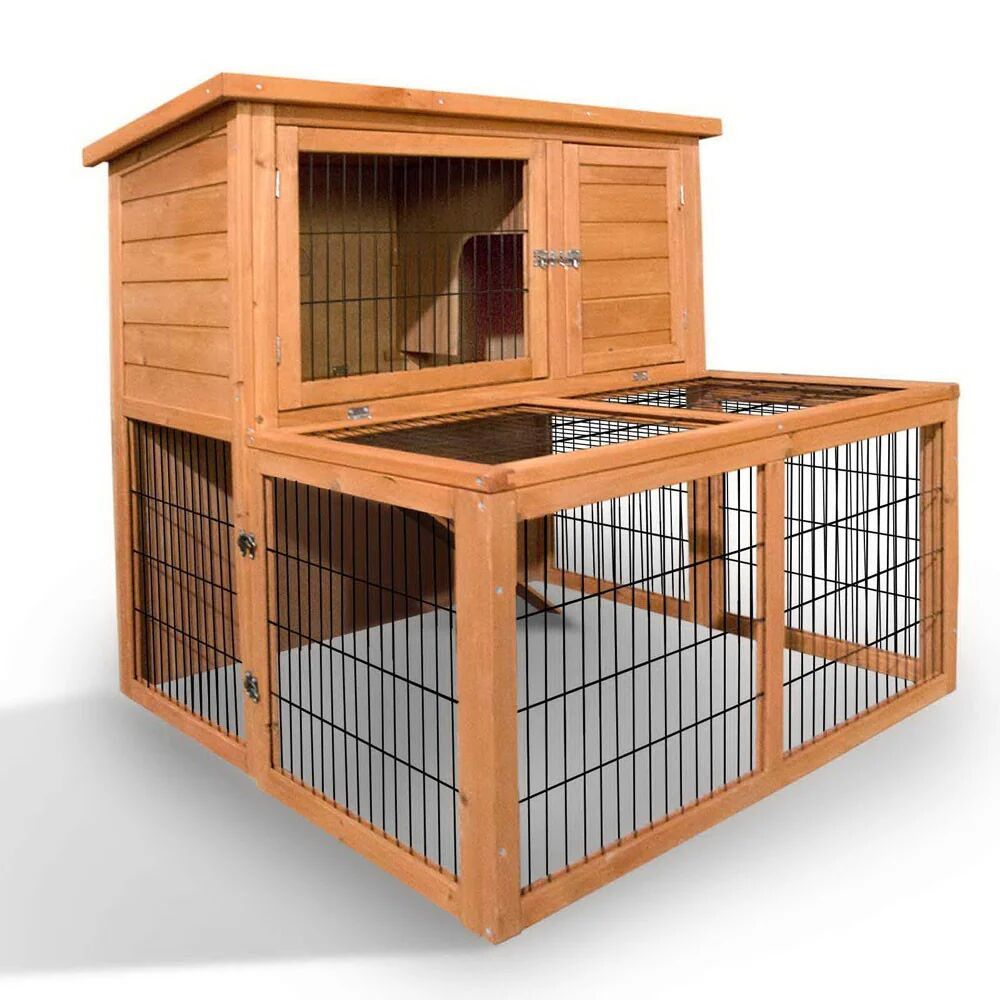 i.Pet 100Cm Tall Wooden Pet Coop