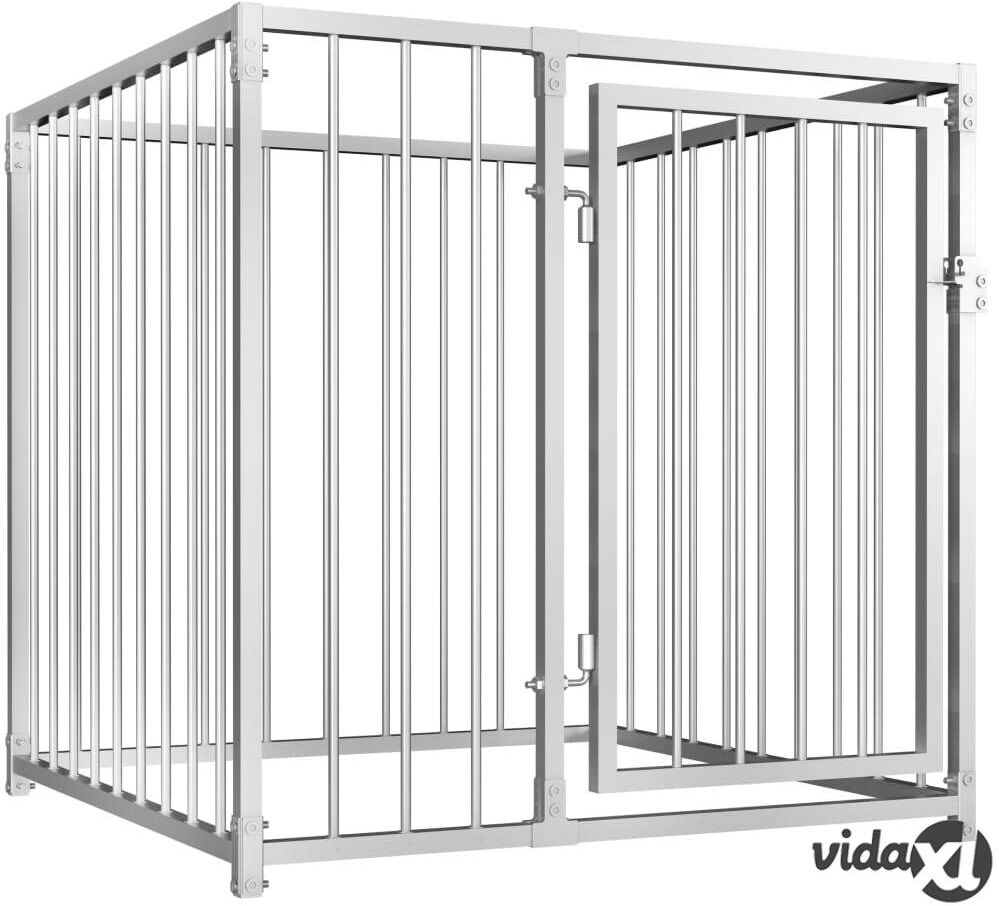 vidaXL Outdoor Dog Kennel 100x100x100 cm