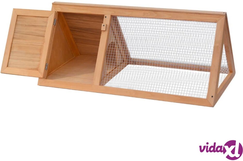 vidaXL Animal Rabbit Cage Wood