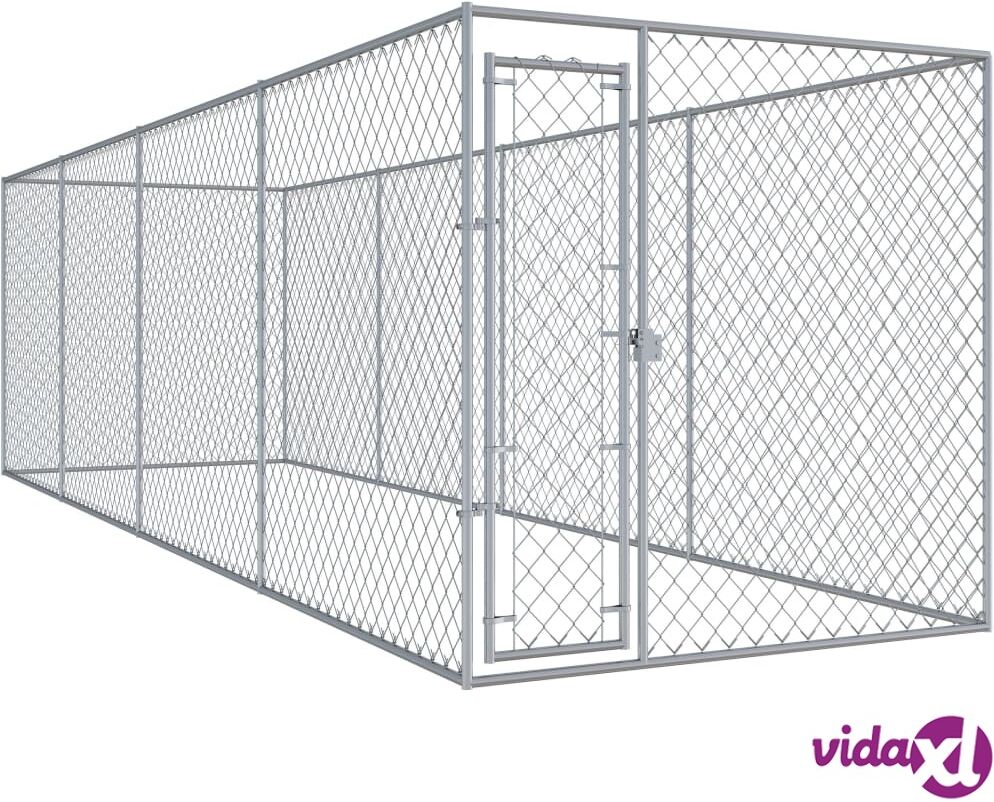 vidaXL Outdoor Dog Kennel 760x192x185 cm