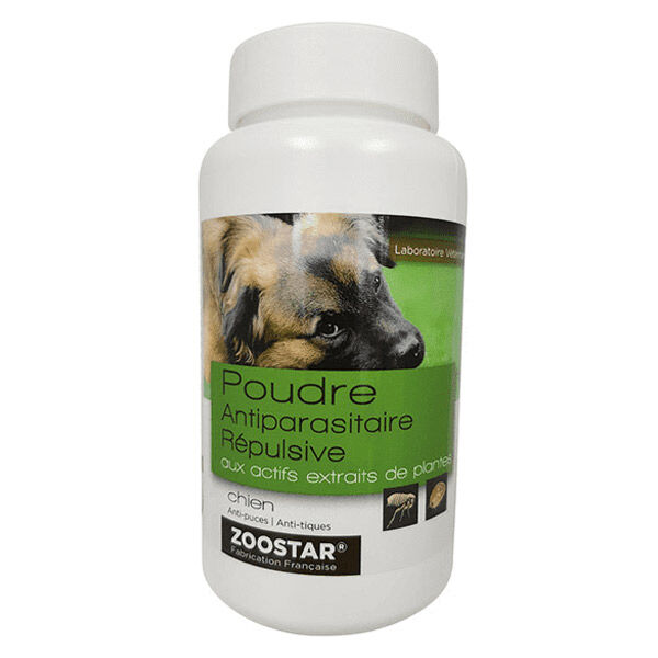 Zoostar Poudre Antiparasitaire Répulsive Chien 150g