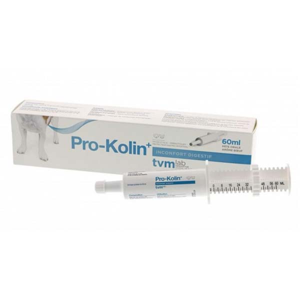 Therapeutique Vet Moderne TVM Pro Kolin + Pâte Oral Seringue 60ml