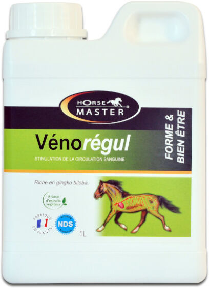 Pommier Nutrition Horse Master Venoregul solution buvable flacon de 1L