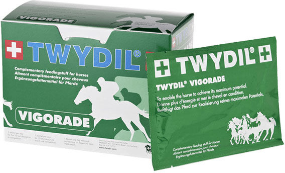 Twydil Vigorade Aliment Complementaire Prep Competition Chevaux Ppoudre Orale 100 sachets 50g